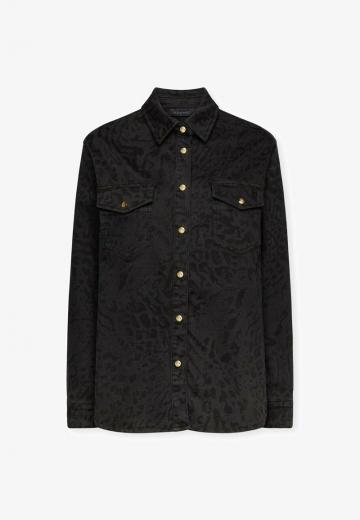 Джинсовая блузка