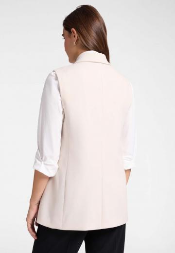 Длинный жилет