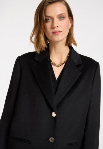 Шерстяное пальто