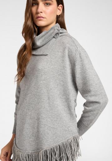 Длинный пуловер