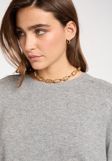 Длинный пуловер