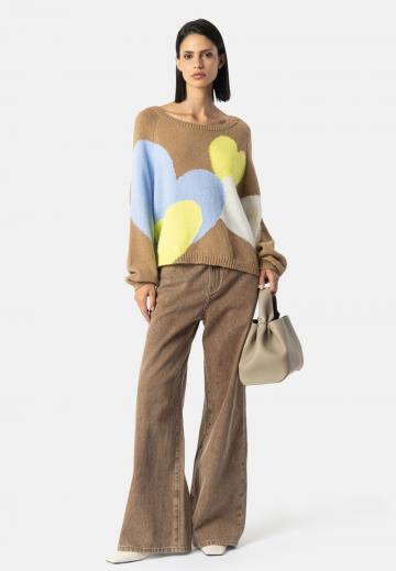 Клешеные джинсы