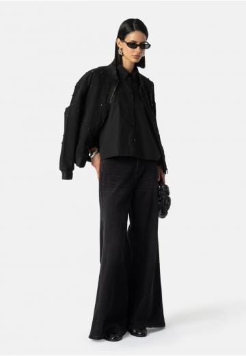 Клешеные джинсы