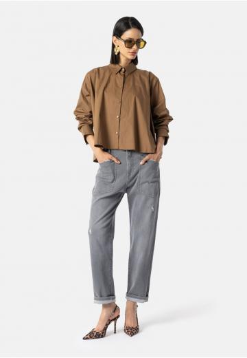 Прямые джинсы