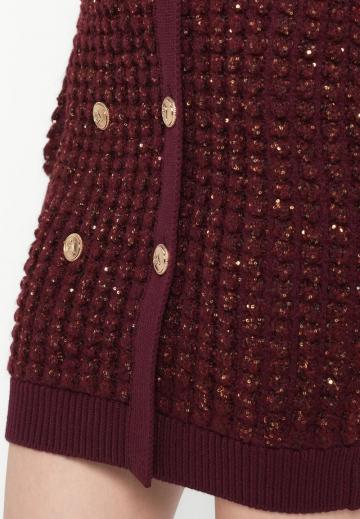 Вязаное платье