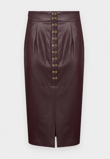 Кожаная юбка