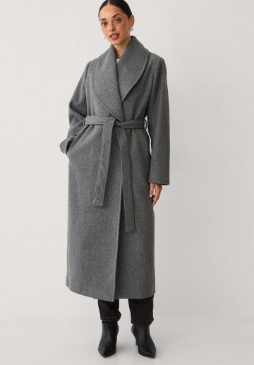 Шерстяное пальто
