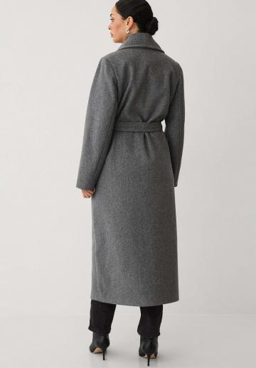 Шерстяное пальто