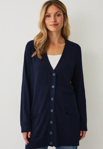 Длинный кардиган