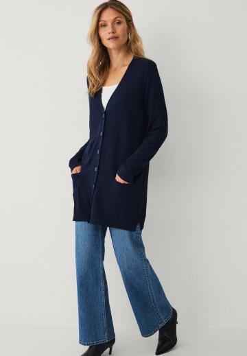 Длинный кардиган