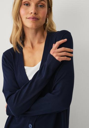 Длинный кардиган