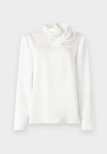 Атласная блузка