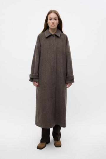 Шерстяное пальто