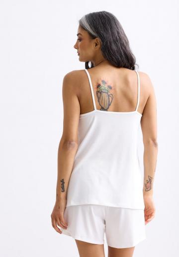 Топ на бретельках