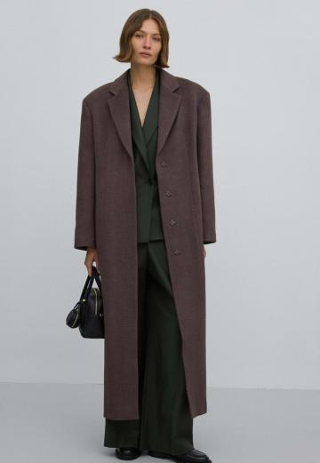 Шерстяное пальто