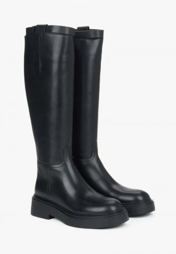 Сапоги на платформе