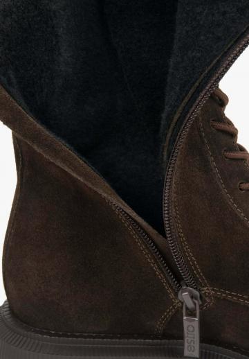 Сапоги на шнуровке