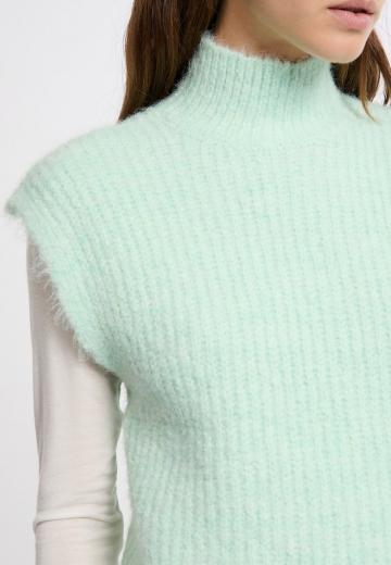 Пуловер с коротким рукавом