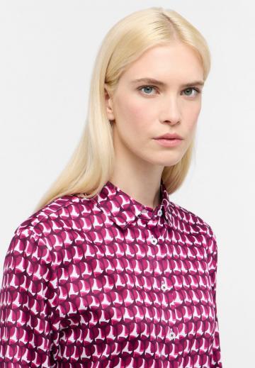 Атласная блузка