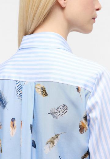 Атласная блузка