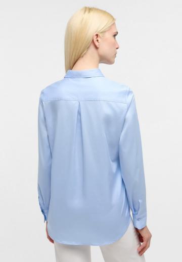 Атласная блузка