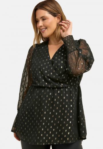 Длинная блузка