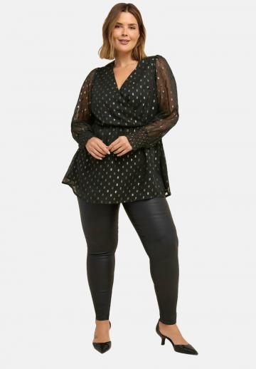 Длинная блузка