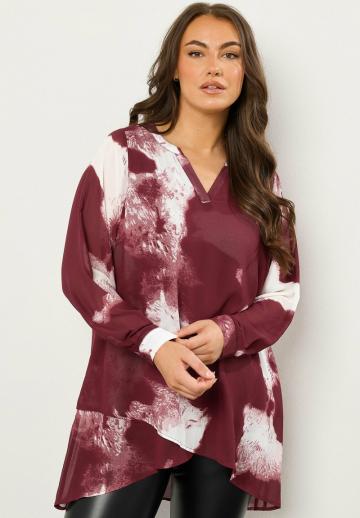 Длинная блузка