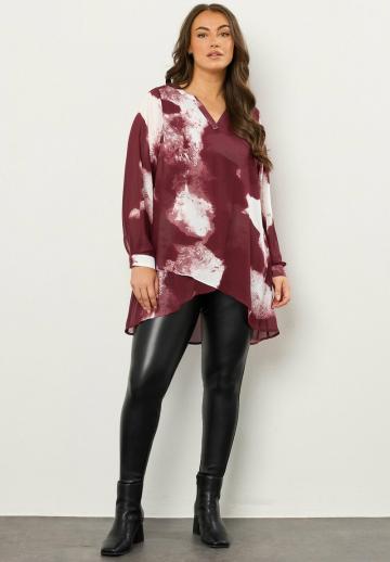 Длинная блузка