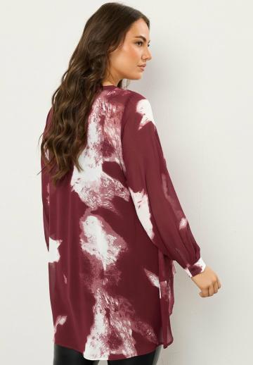 Длинная блузка