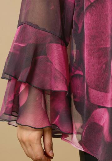 Шифоновая блузка