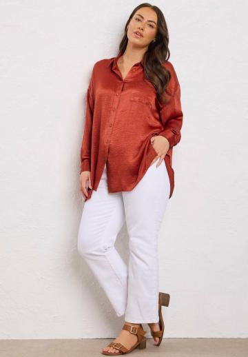 Длинная блузка