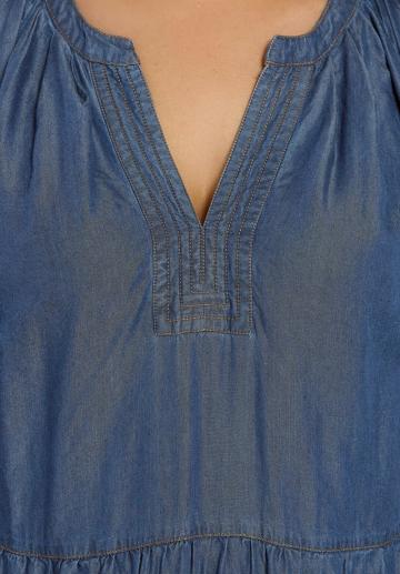 Джинсовое платье