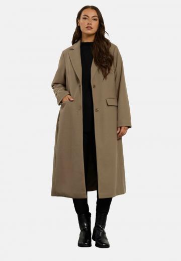 Шерстяное пальто
