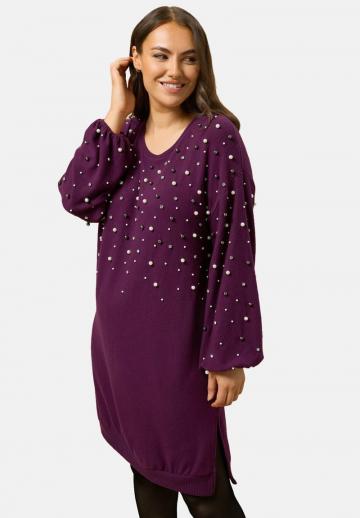 Вязаное платье