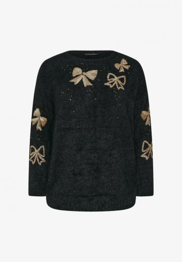 Длинный пуловер