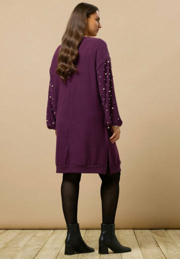 Вязаное платье