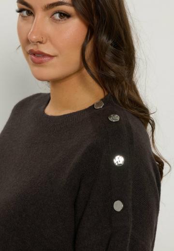 Длинный пуловер