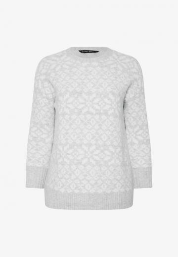 Длинный пуловер