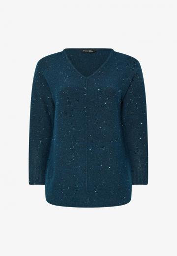 Длинный пуловер