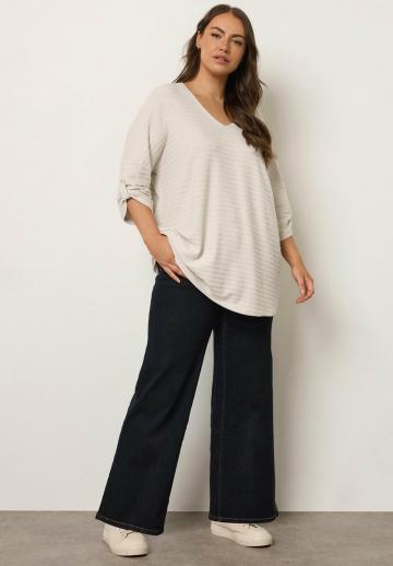 Пуловер с рукавом три четверти