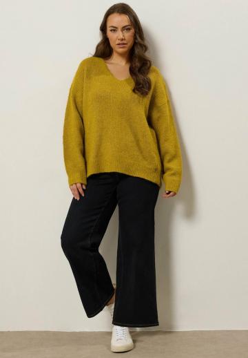 Длинный пуловер