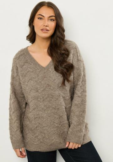 Длинный пуловер