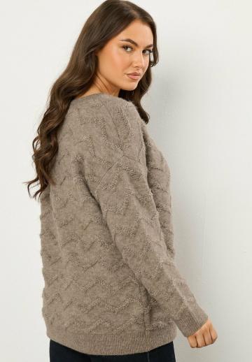 Длинный пуловер