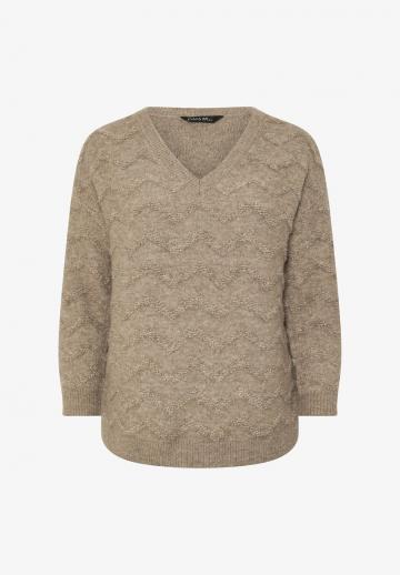 Длинный пуловер