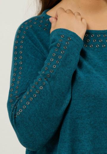 Длинный пуловер