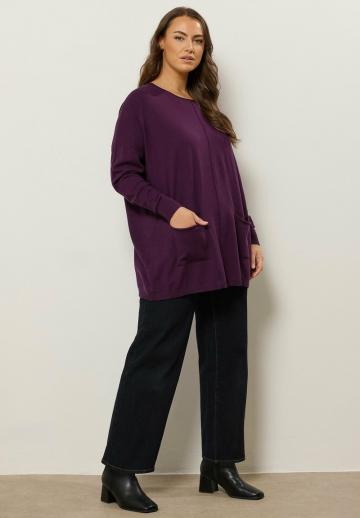 Длинный пуловер