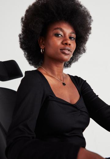 Вязаное платье