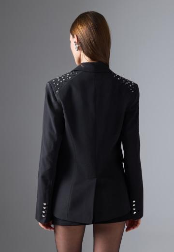 Блейзер с накладными карманами