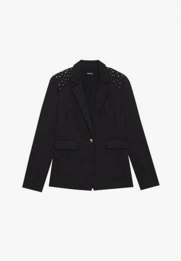 Блейзер с накладными карманами